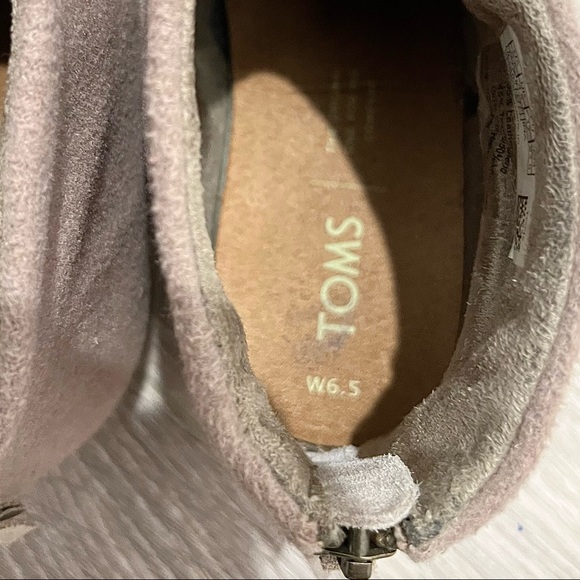 TOMS Lacy heeled ankle booties - Picture 5 of 5